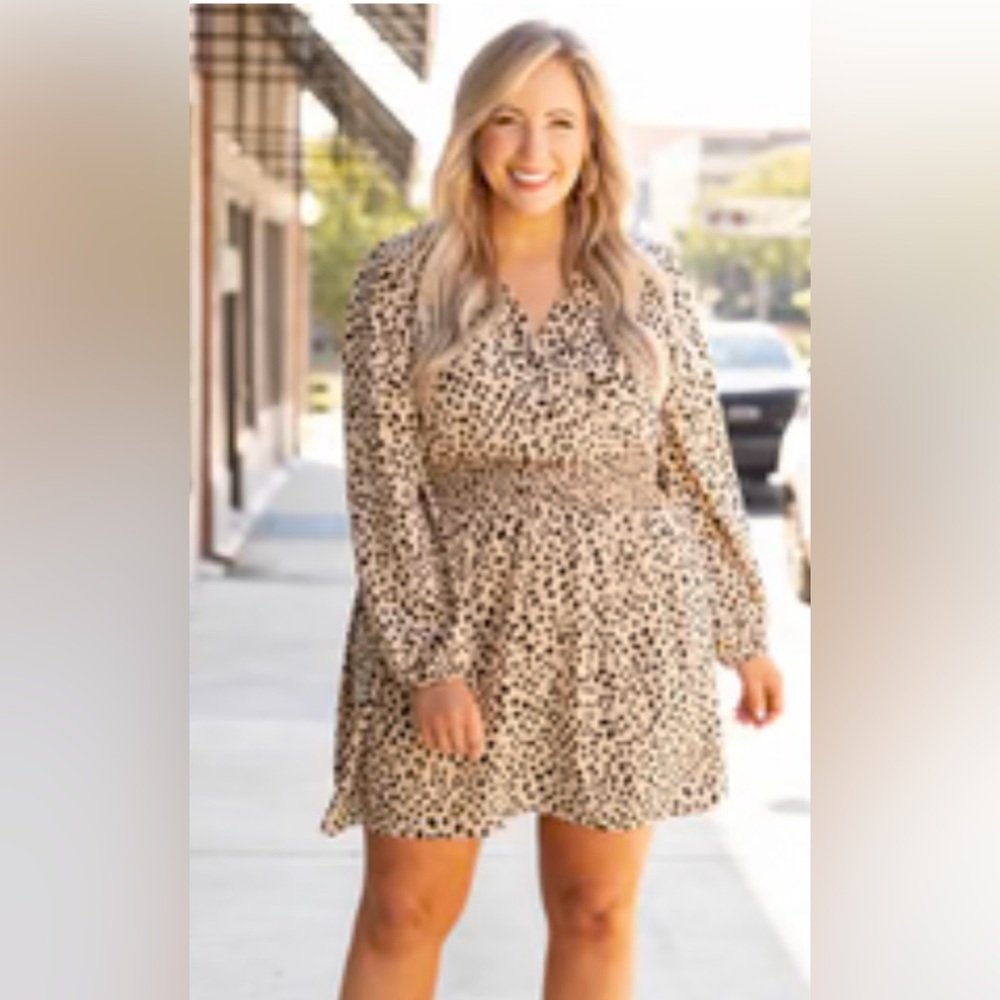 Chic Soul - Animal Print Dress